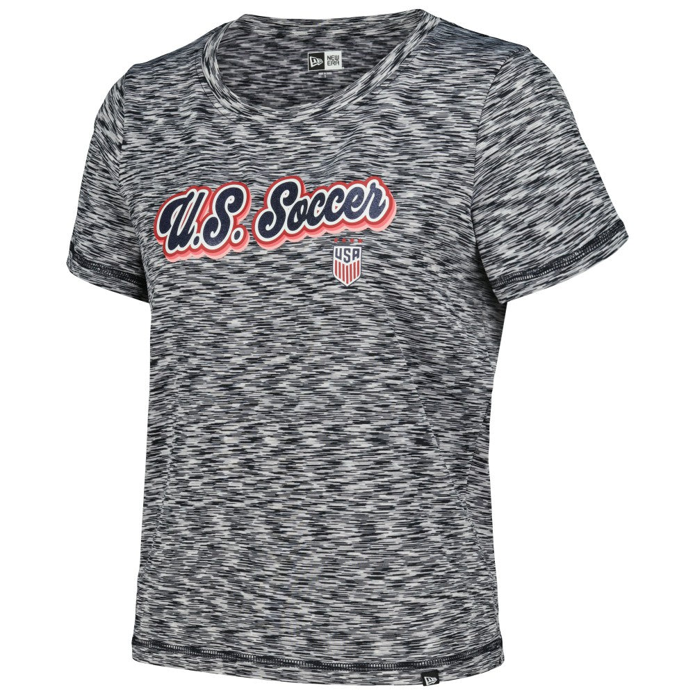 USWNT 5th & Ocean by New Era Women's Athletic T-Shirt Navy - New Era