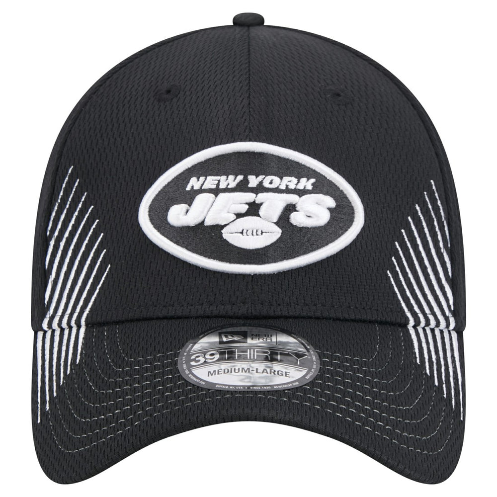 New York Jets New Era Active 39THIRTY Flex Hat Black