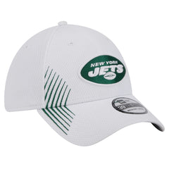 New York Jets New Era Active 39THIRTY Flex Hat White