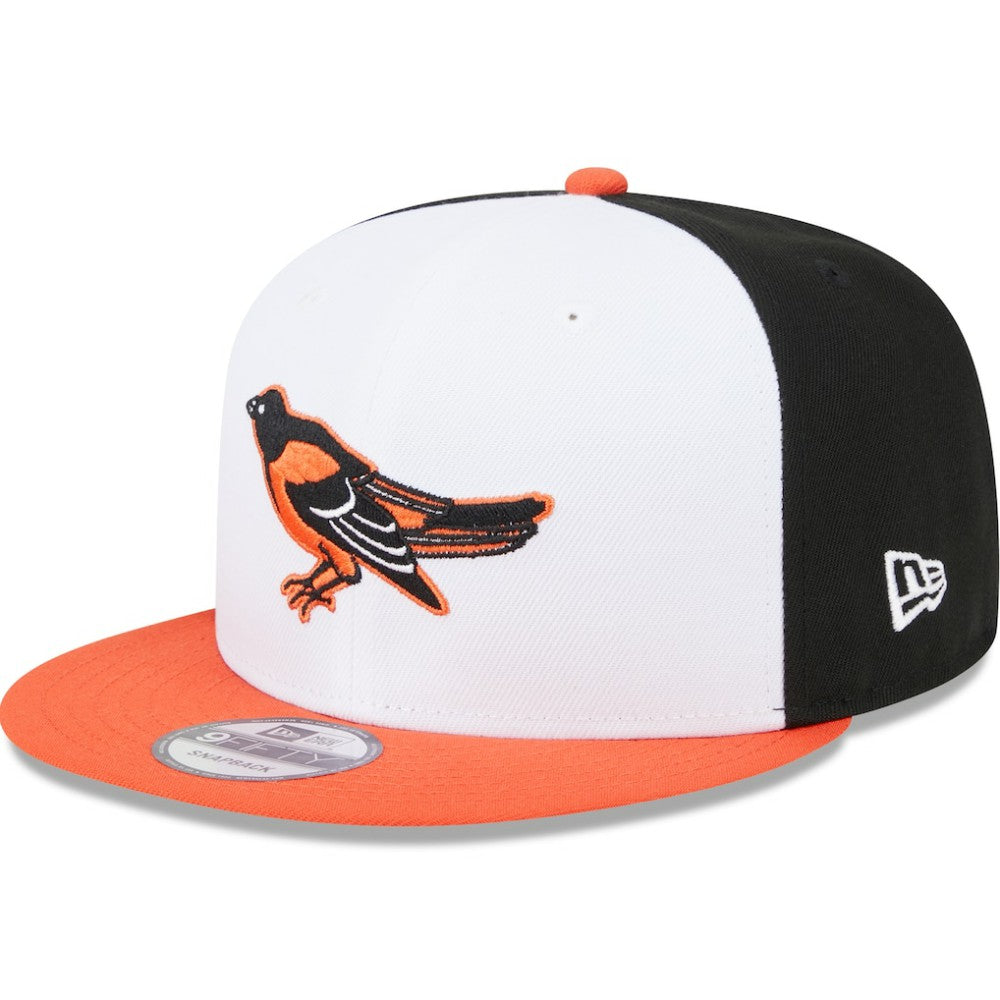 Baltimore Orioles New Era 2024 Batting Practice 9FIFTY Snapback Hat - White - New Era on Sale
