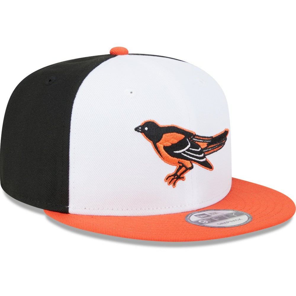 Baltimore Orioles New Era 2024 Batting Practice 9FIFTY Snapback Hat - White - New Era on Sale