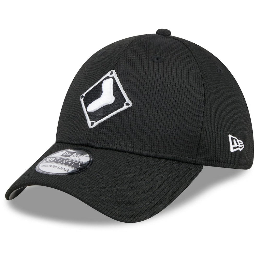 Chicago White Sox New Era 2025 Batting Practice 39THIRTY Flex Hat - Black - New Era Sale