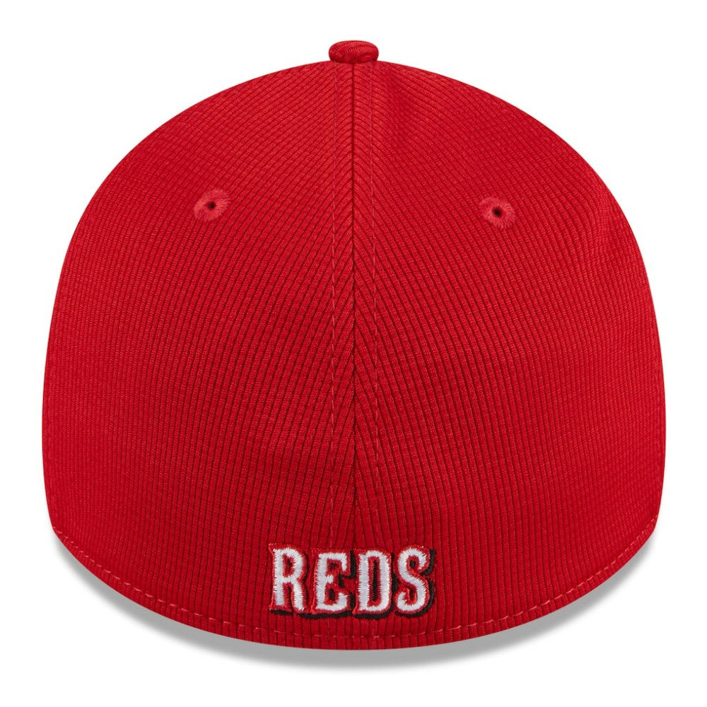 Cincinnati Reds New Era 2025 Batting Practice 39THIRTY Flex Hat - White - New Era Lifestyle