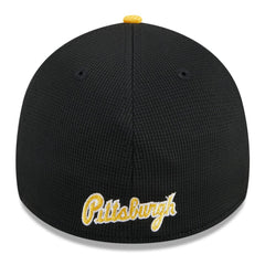 Pittsburgh Pirates New Era 2025 Batting Practice 39THIRTY Flex Hat - Black - New Era Sale