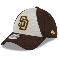 San Diego Padres New Era 2025 Batting Practice 39THIRTY Flex Hat - Brown - New Era Online