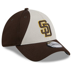 San Diego Padres New Era 2025 Batting Practice 39THIRTY Flex Hat - Brown - New Era Online