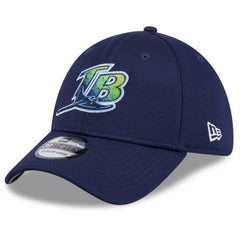 Tampa Bay Rays New Era 2025 Batting Practice 39THIRTY Flex Hat - Navy - New Era Online