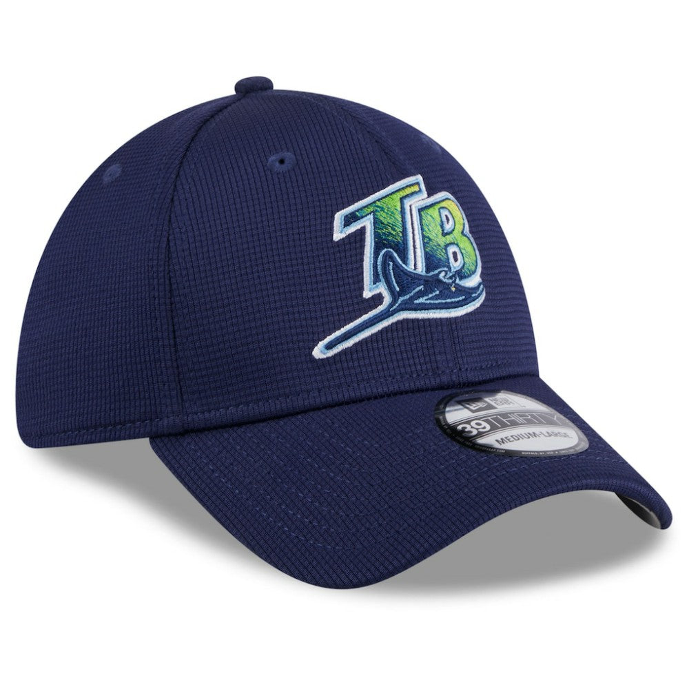 Tampa Bay Rays New Era 2025 Batting Practice 39THIRTY Flex Hat - Navy - New Era Online