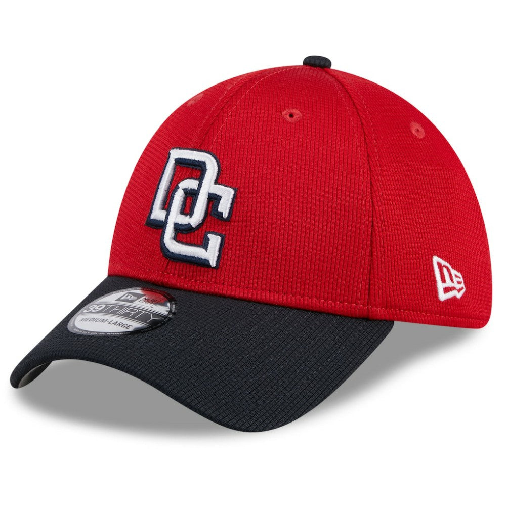 Washington Nationals New Era 2025 Batting Practice 39THIRTY Flex Hat - Red - New Era Online