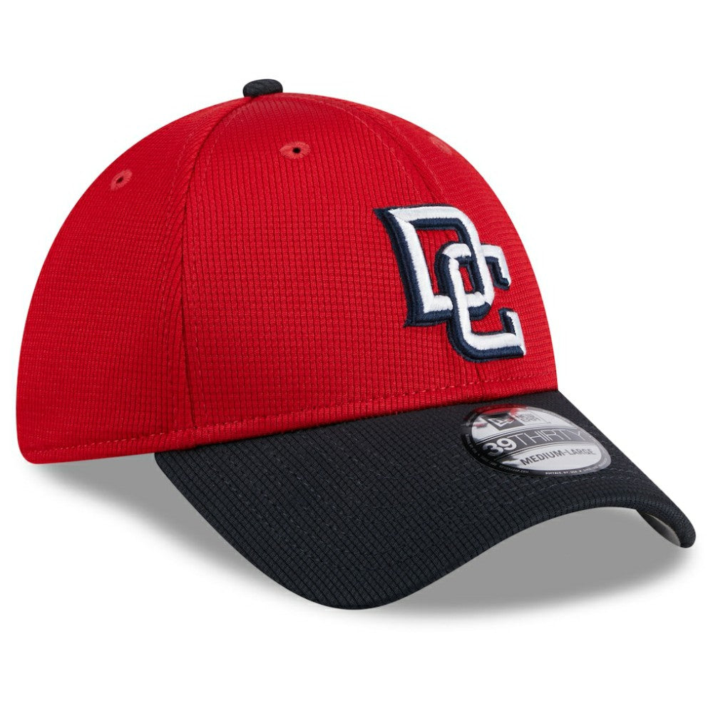 Washington Nationals New Era 2025 Batting Practice 39THIRTY Flex Hat - Red - New Era Online