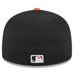 Baltimore Orioles New Era 2025 Batting Practice 59FIFTY Fitted Hat - White - New Era Lifestyle