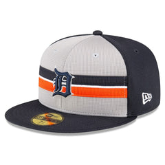 Detroit Tigers New Era 2025 Batting Practice 59FIFTY Fitted Hat - Gray - New Era Lifestyle
