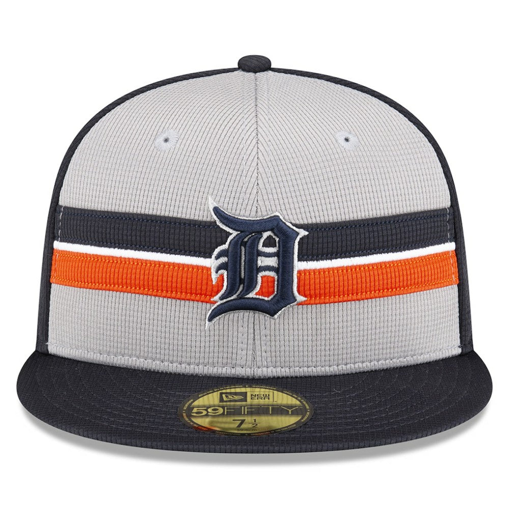 Detroit Tigers New Era 2025 Batting Practice 59FIFTY Fitted Hat - Gray - New Era Lifestyle