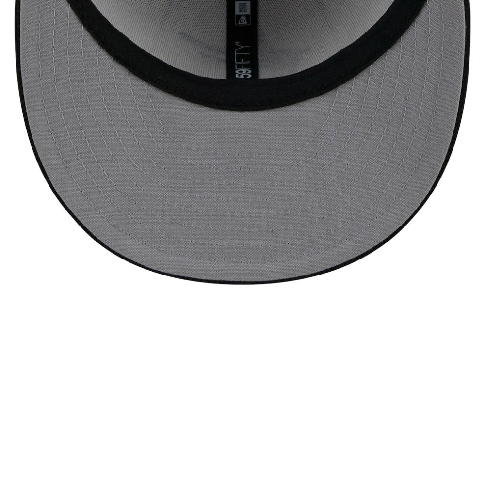 Miami Marlins New Era 2025 Batting Practice 59FIFTY Fitted Hat - White - New Era on Sale