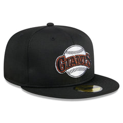 San Francisco Giants New Era 2025 Batting Practice 59FIFTY Fitted Hat - Black - New Era Sale