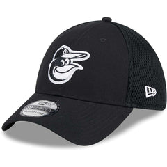 Baltimore Orioles New Era Neo 39THIRTY Flex Hat - Black/White - New Era Online