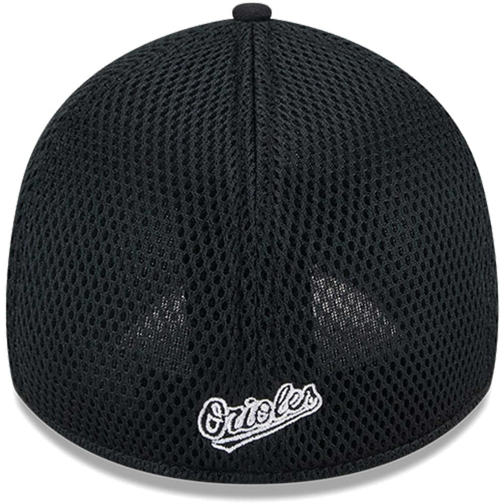 Baltimore Orioles New Era Neo 39THIRTY Flex Hat - Black/White - New Era Online
