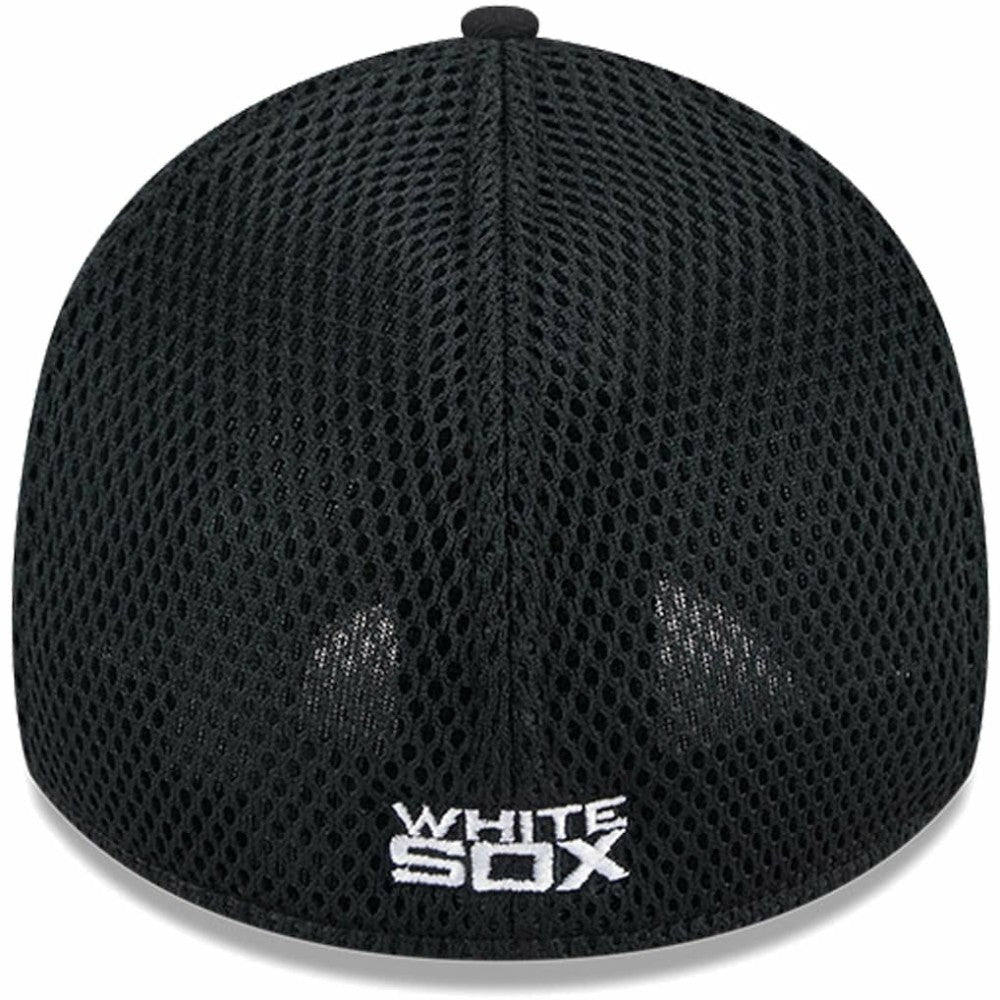 Chicago White Sox New Era Neo 39THIRTY Flex Hat - Black/White - New Era Lifestyle