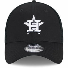 Houston Astros New Era Neo 39THIRTY Flex Hat - Black/White - New Era Lifestyle