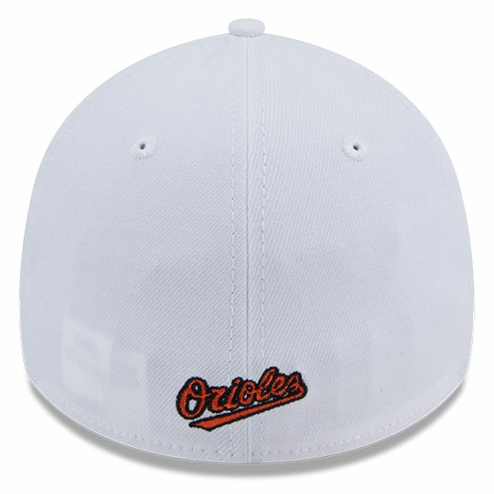 Baltimore Orioles New Era 39THIRTY Flex Hat - White - New Era on Sale
