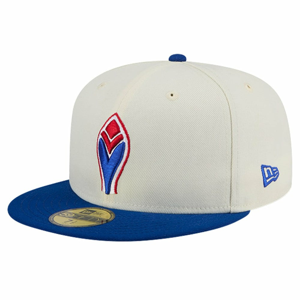 Atlanta Braves New Era Cooperstown Collection Alternate Chrome 59FIFTY Fitted Hat - Cream - New Era Lifestyle