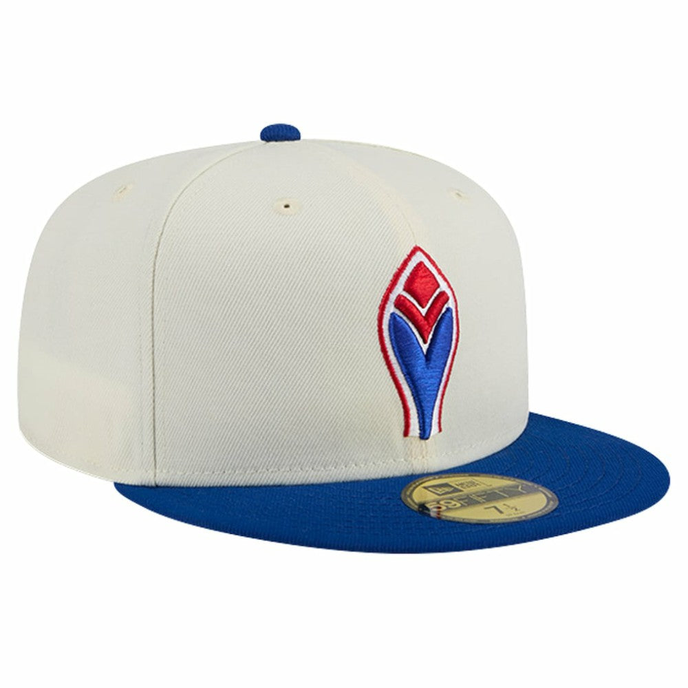 Atlanta Braves New Era Cooperstown Collection Alternate Chrome 59FIFTY Fitted Hat - Cream - New Era Lifestyle