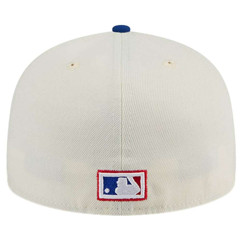 Atlanta Braves New Era Cooperstown Collection Alternate Chrome 59FIFTY Fitted Hat - Cream - New Era Lifestyle