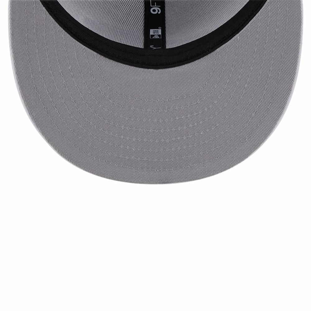 Cincinnati Bengals New Era Main White on White 9FIFTY Snapback Hat