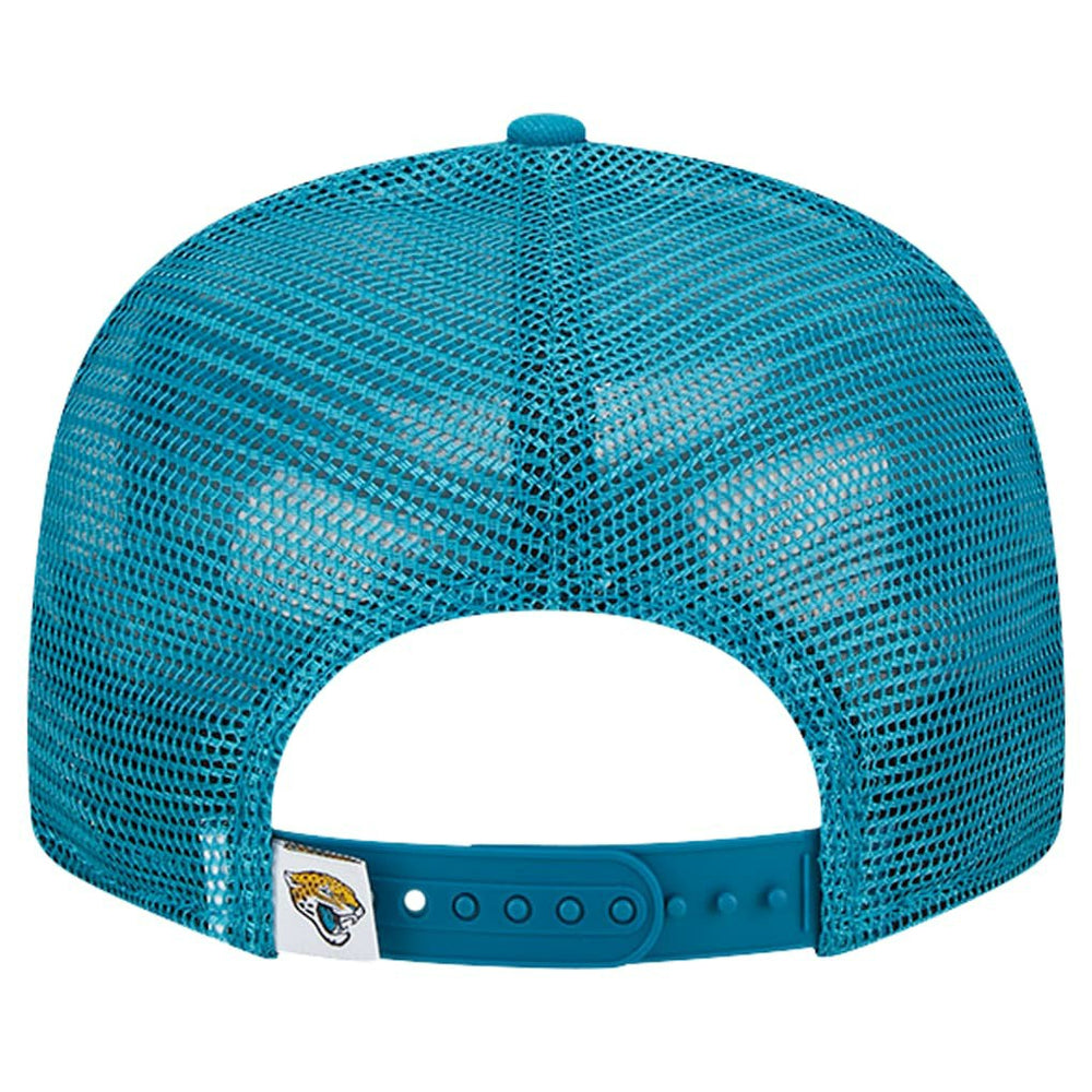 Jacksonville Jaguars New Era Main Trucker 9FIFTY Snapback Hat Teal