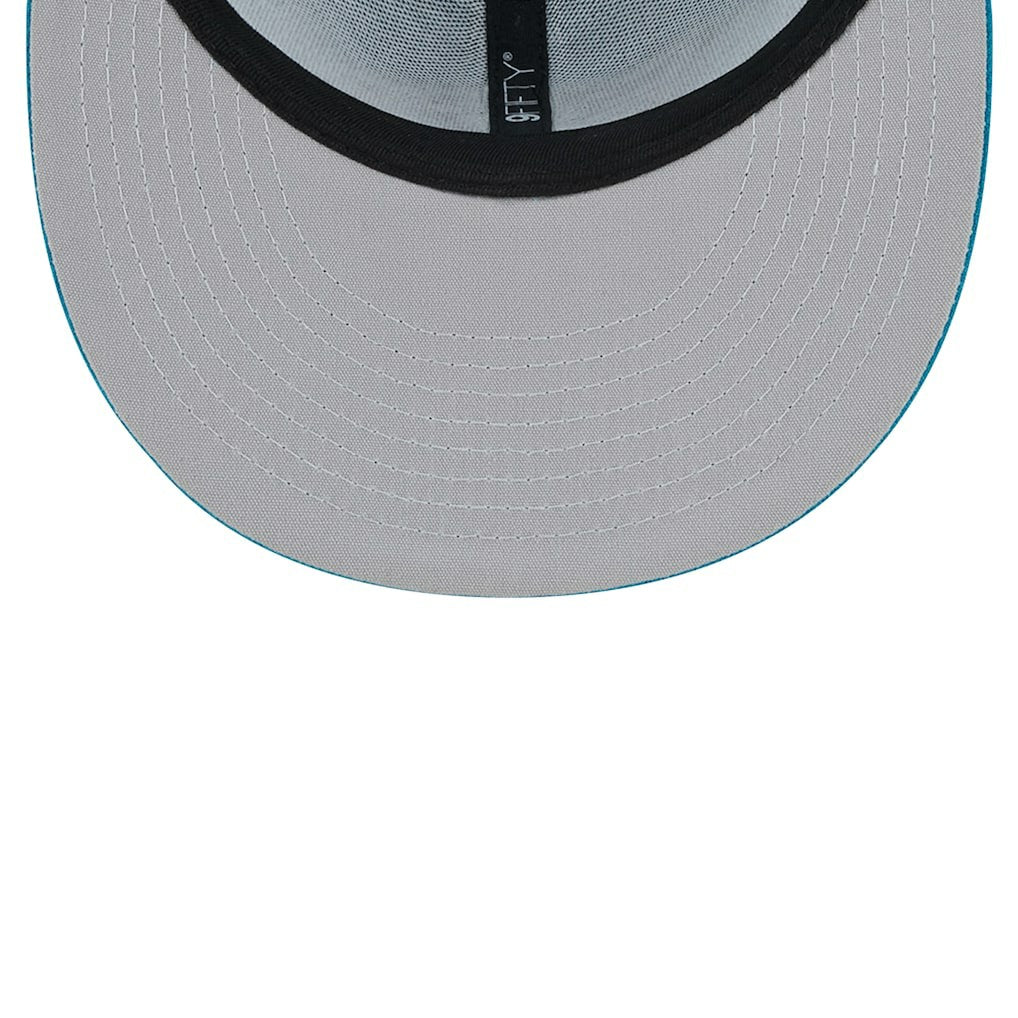 Jacksonville Jaguars New Era Main Trucker 9FIFTY Snapback Hat Teal