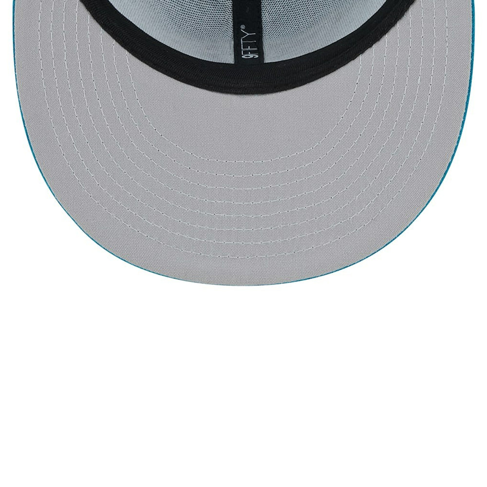 Jacksonville Jaguars New Era Main Trucker 9FIFTY Snapback Hat Teal