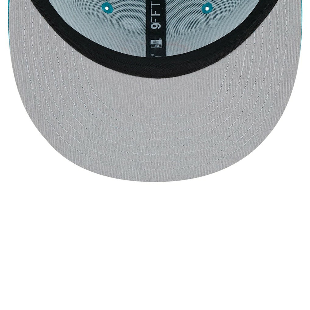 Miami Dolphins New Era Main Trucker 9FIFTY Snapback Hat Aqua