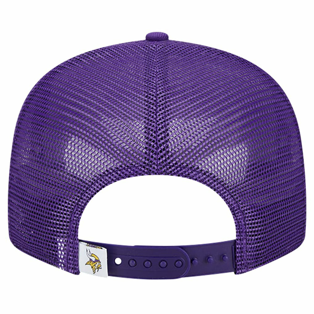 Minnesota Vikings New Era Main Trucker 9FIFTY Snapback Hat Purple