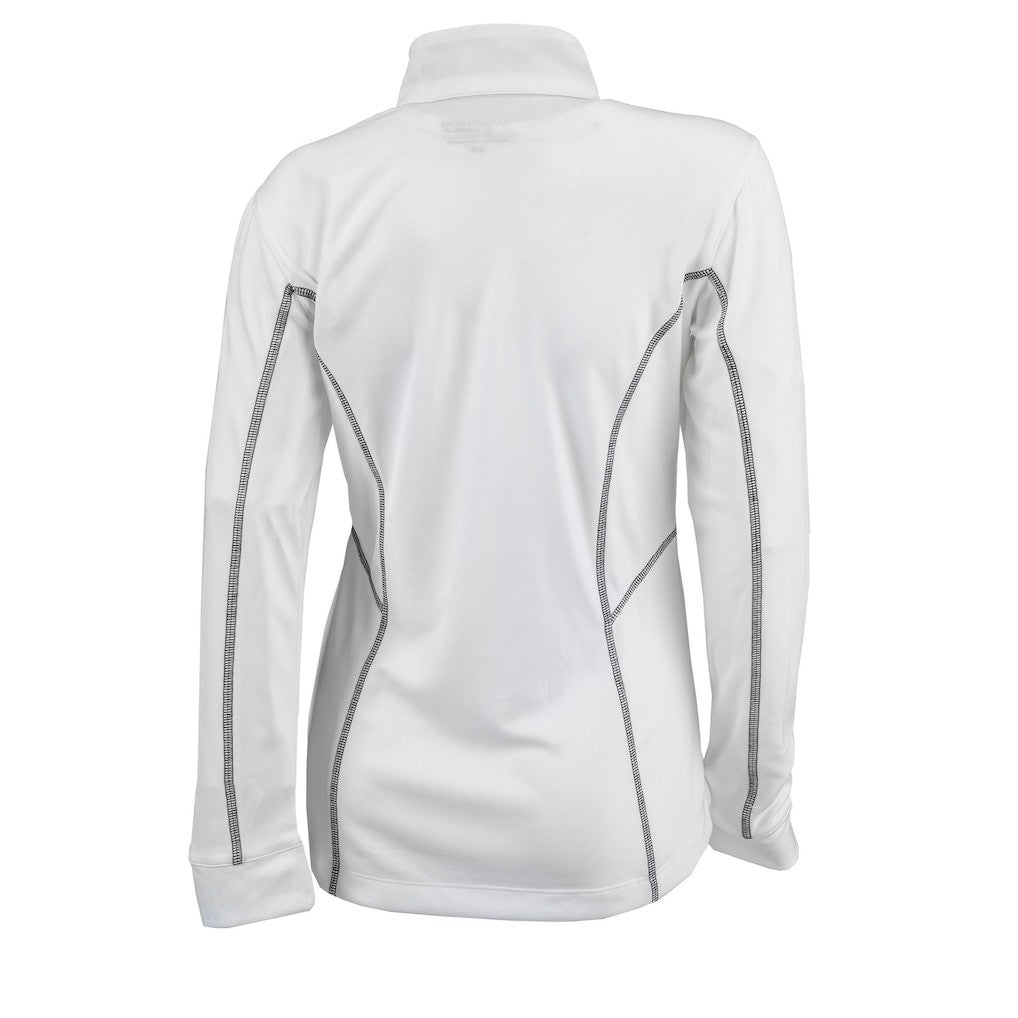 Boston Celtics Women's Omni-Wick Shotgun Quarter-Zip Pullover Top White | Columbia Lifestyle