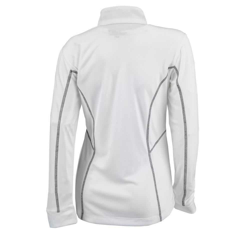 Boston Celtics Women's Omni-Wick Shotgun Quarter-Zip Pullover Top White | Columbia Lifestyle