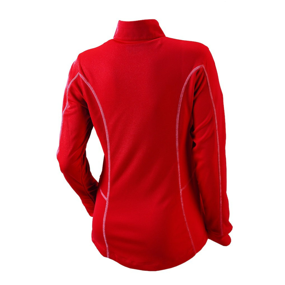 New Orleans Pelicans Women's Omni-Wick Shotgun Quarter-Zip Pullover Top Red | Columbia discount