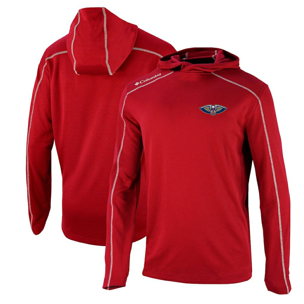 New Orleans Pelicans Shotgun Pullover Hoodie Red | Columbia Lifestyle