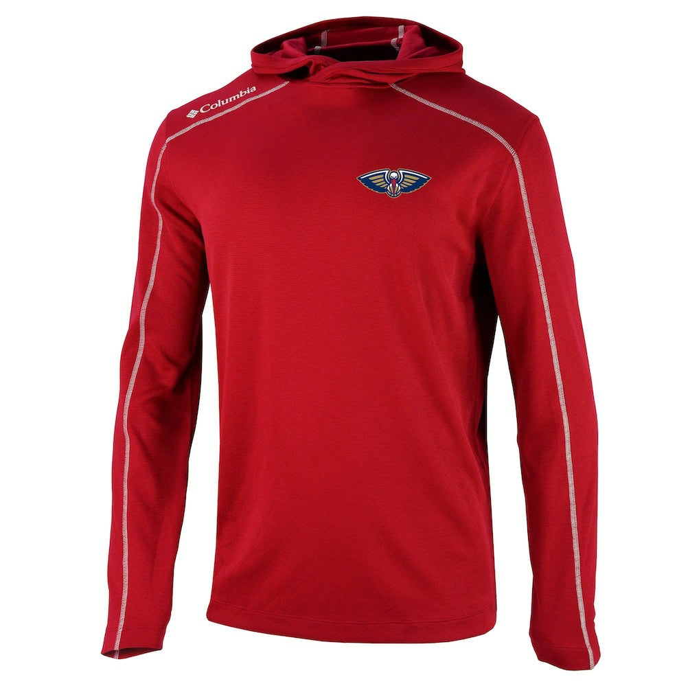 New Orleans Pelicans Shotgun Pullover Hoodie Red | Columbia Lifestyle