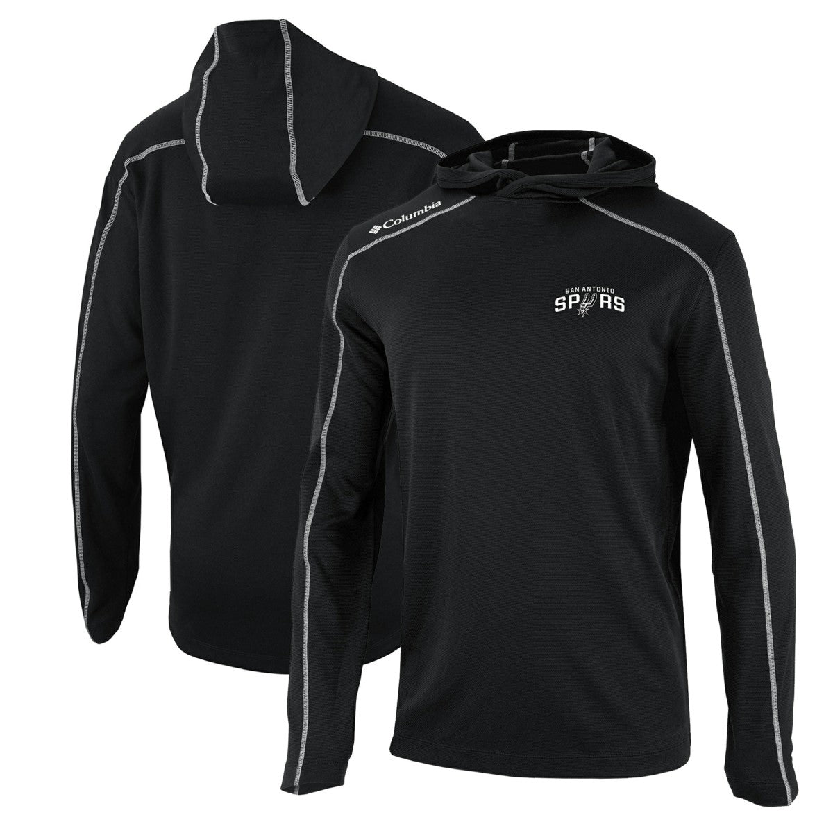 San Antonio Spurs Shotgun Pullover Hoodie Black | Columbia