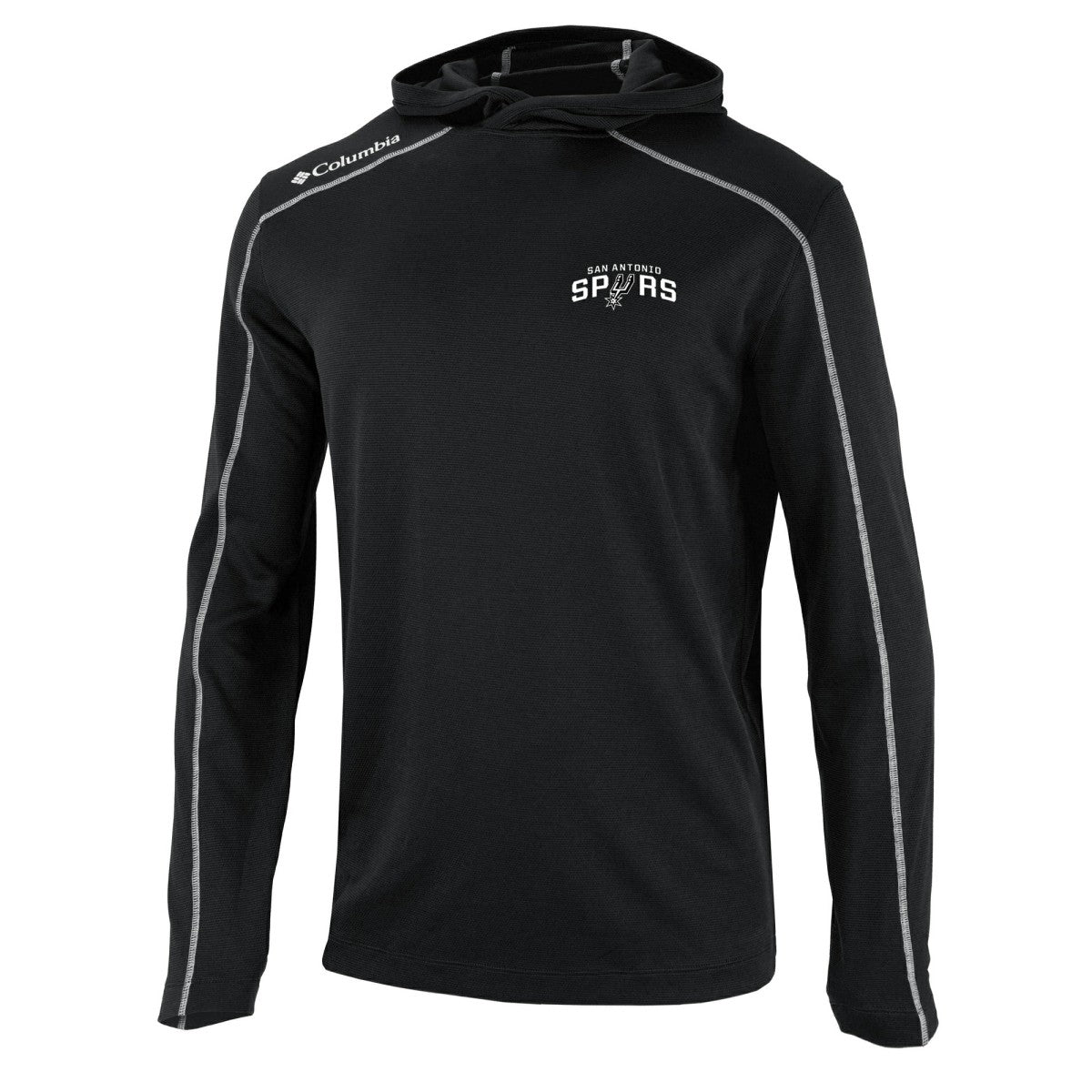 San Antonio Spurs Shotgun Pullover Hoodie Black | Columbia