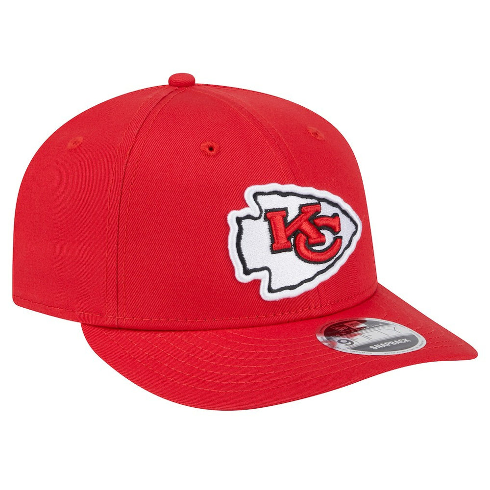 Kansas City Chiefs New Era Main Low Profile 9FIFTY Snapback Hat Red