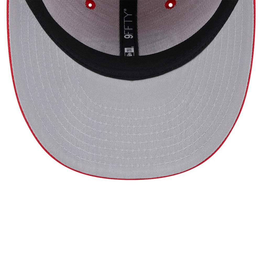 Kansas City Chiefs New Era Main Low Profile 9FIFTY Snapback Hat Red