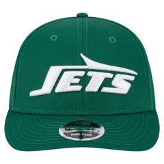 New York Jets New Era Main Low Profile 9FIFTY Snapback Hat Green