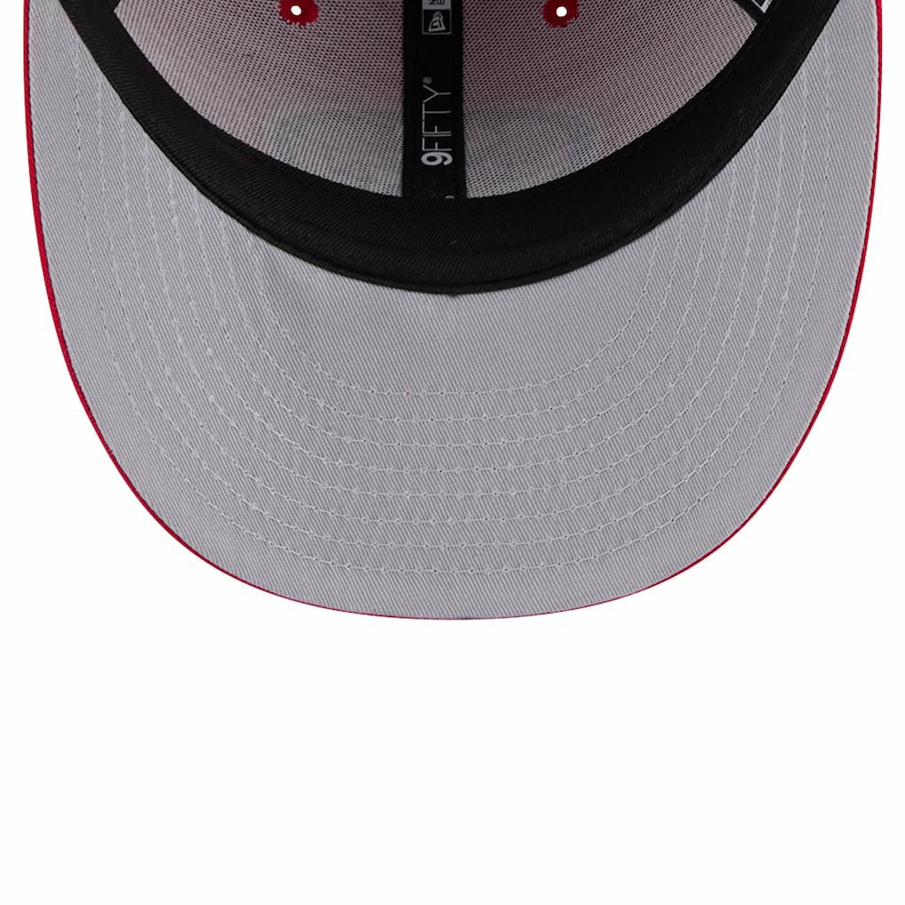 San Francisco 49ers New Era Main Low Profile 9FIFTY Snapback Hat Scarlet