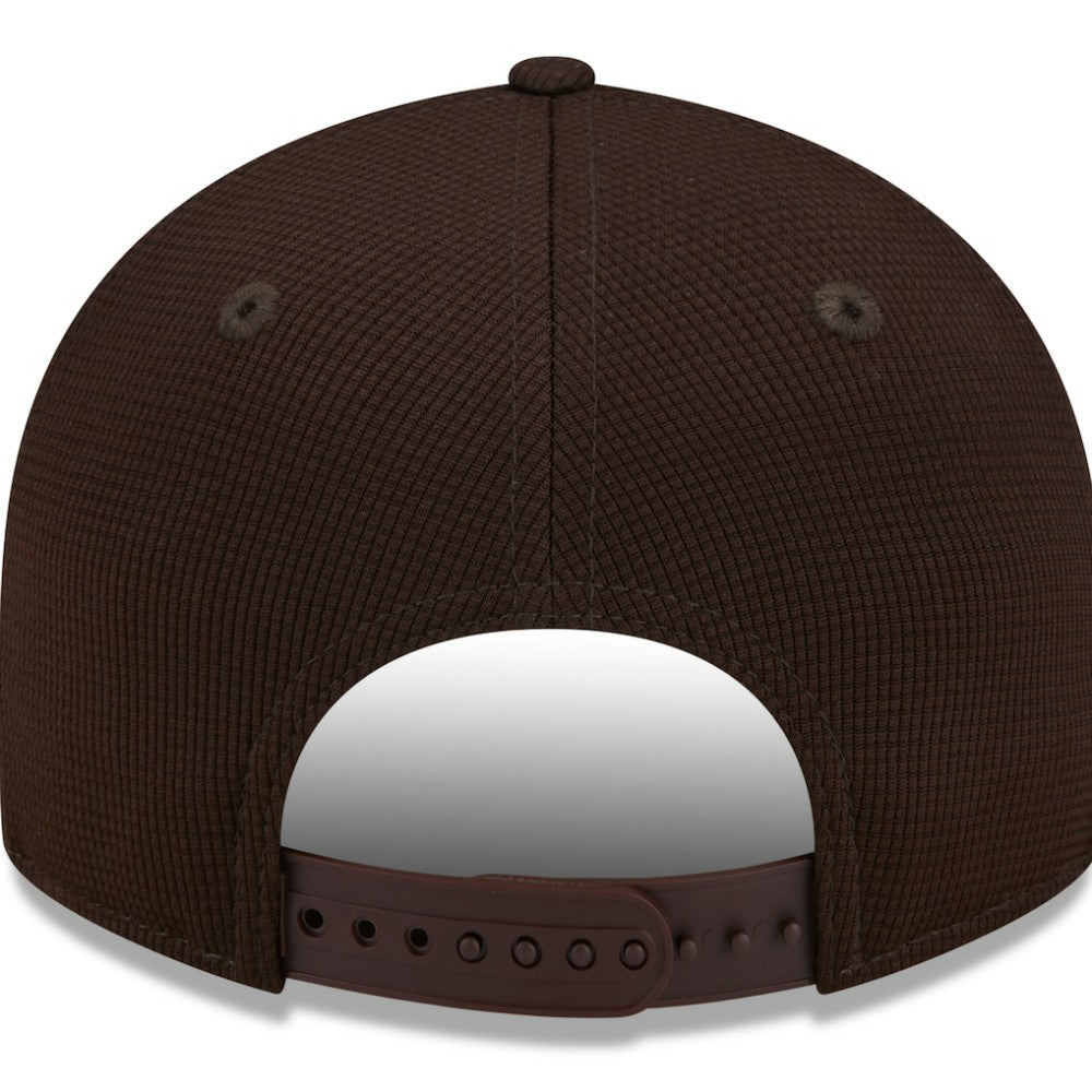 San Diego Padres New Era 2025 Batting Practice Low Profile 9FIFTY Snapback Hat - Brown - New Era Discount