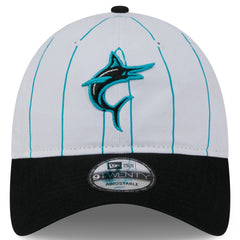 Miami Marlins New Era 2025 Batting Practice 9TWENTY Adjustable Hat - White - New Era Discount