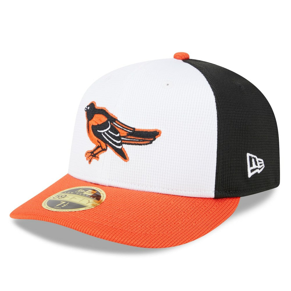 Baltimore Orioles New Era 2025 Batting Practice Low Profile 59FIFTY Fitted Hat - White - New Era Discount