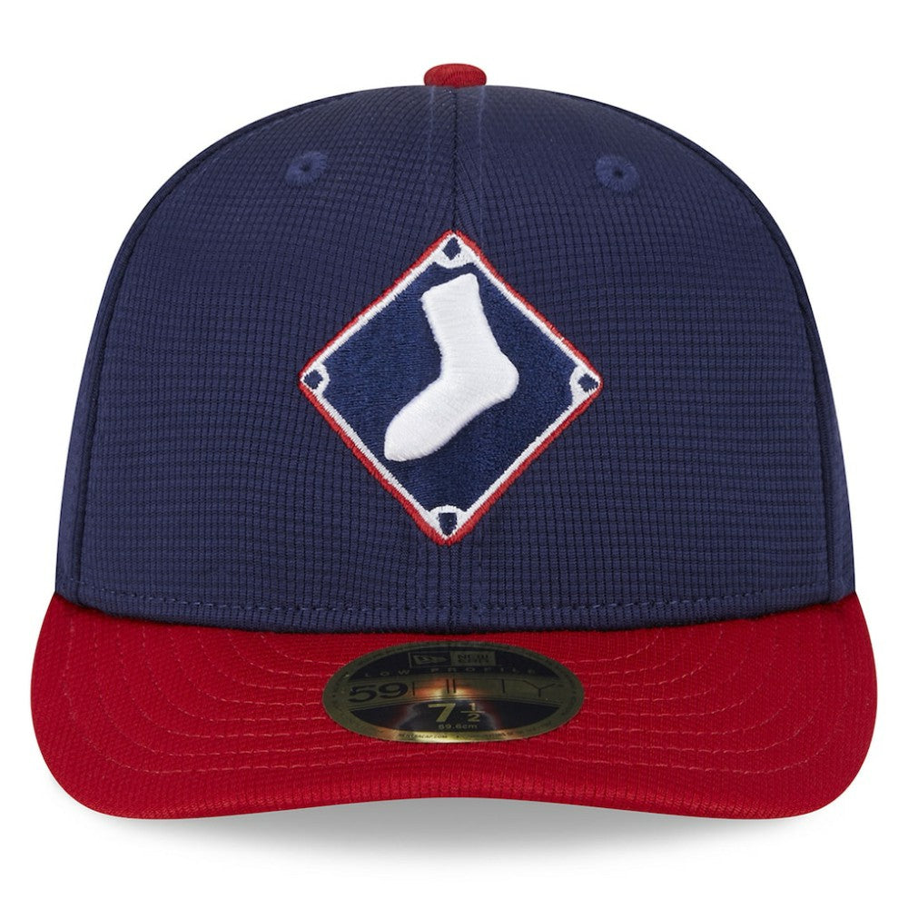 Chicago White Sox New Era 2025 Batting Practice Low Profile 59FIFTY Fitted Hat - Navy - New Era Discount