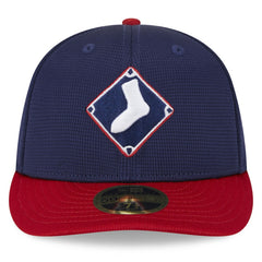 Chicago White Sox New Era 2025 Batting Practice Low Profile 59FIFTY Fitted Hat - Navy - New Era Discount
