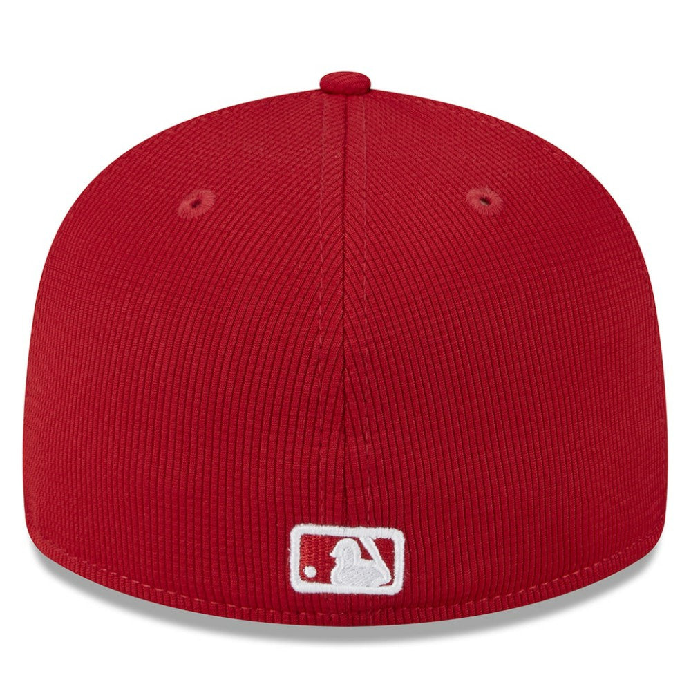 Cincinnati Reds New Era 2025 Batting Practice Low Profile 59FIFTY Fitted Hat - White - New Era Lifestyle